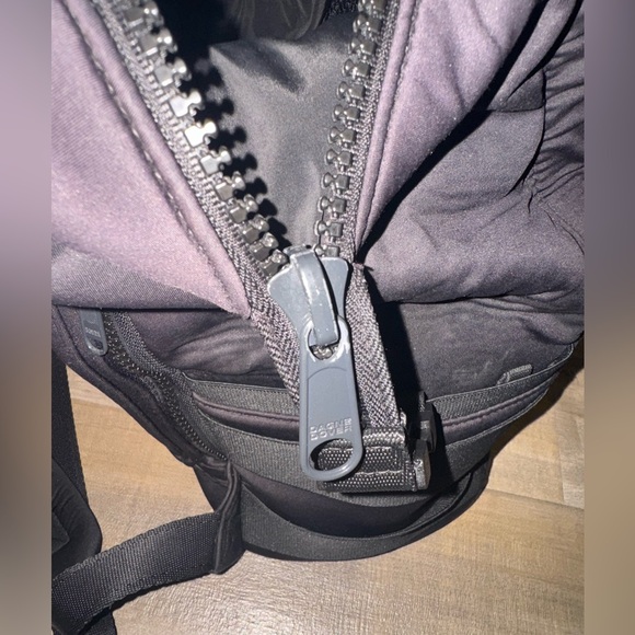 Dagne Dover Indi Neoprene Diaper Backpack Size Medium in Onyx- Deep Black - Picture 9 of 10